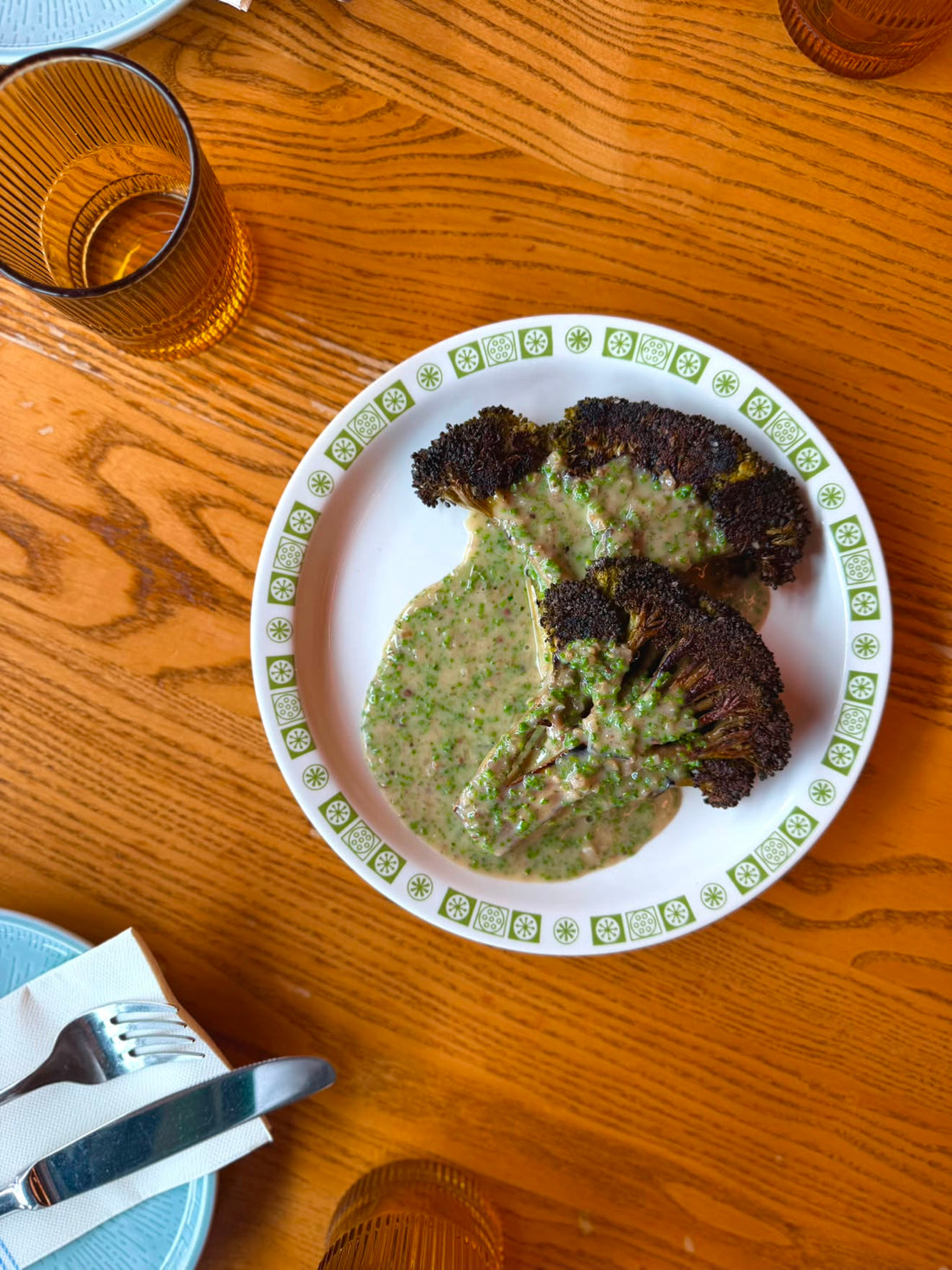 Broccoli au Poivre Blanc