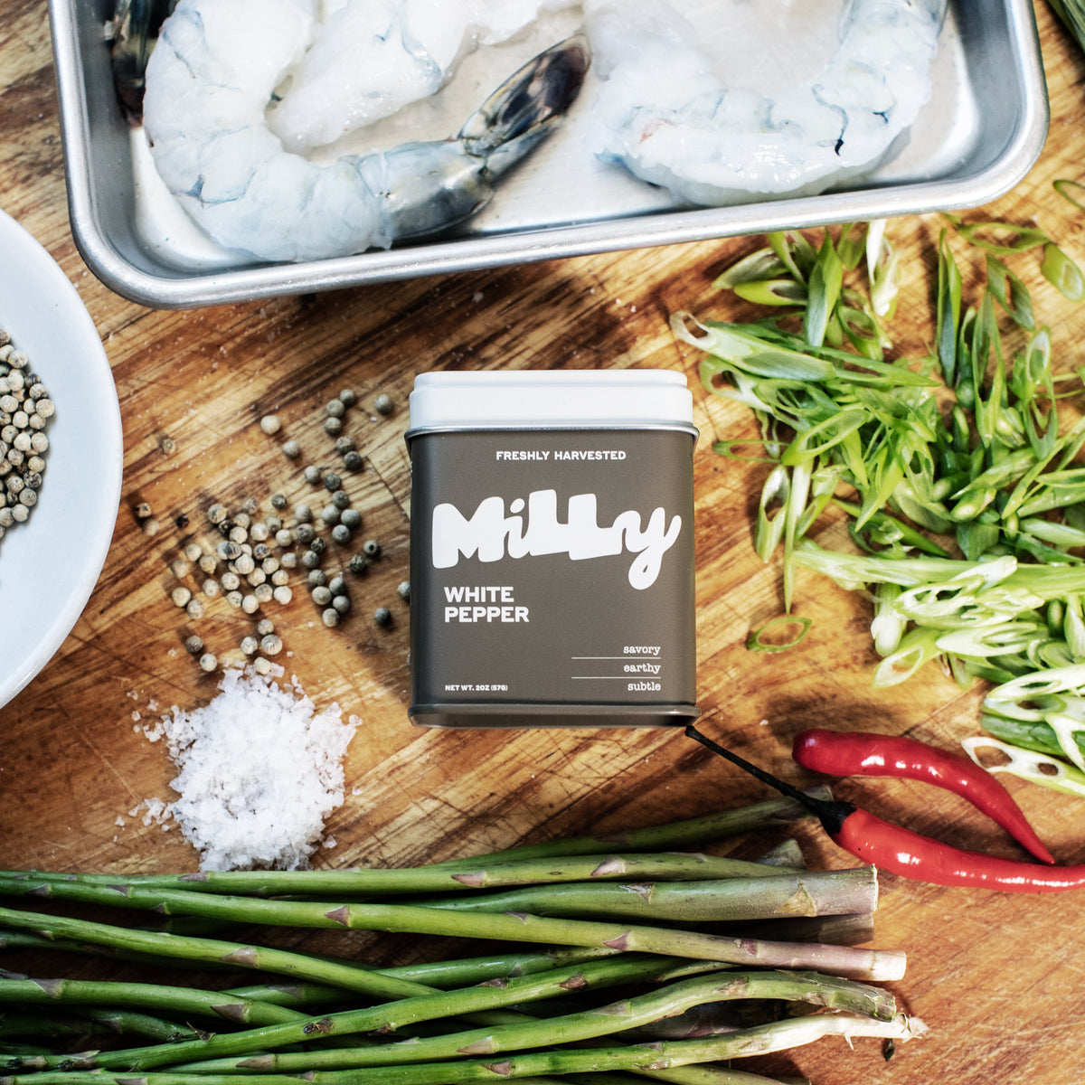 Fresh White Pepper